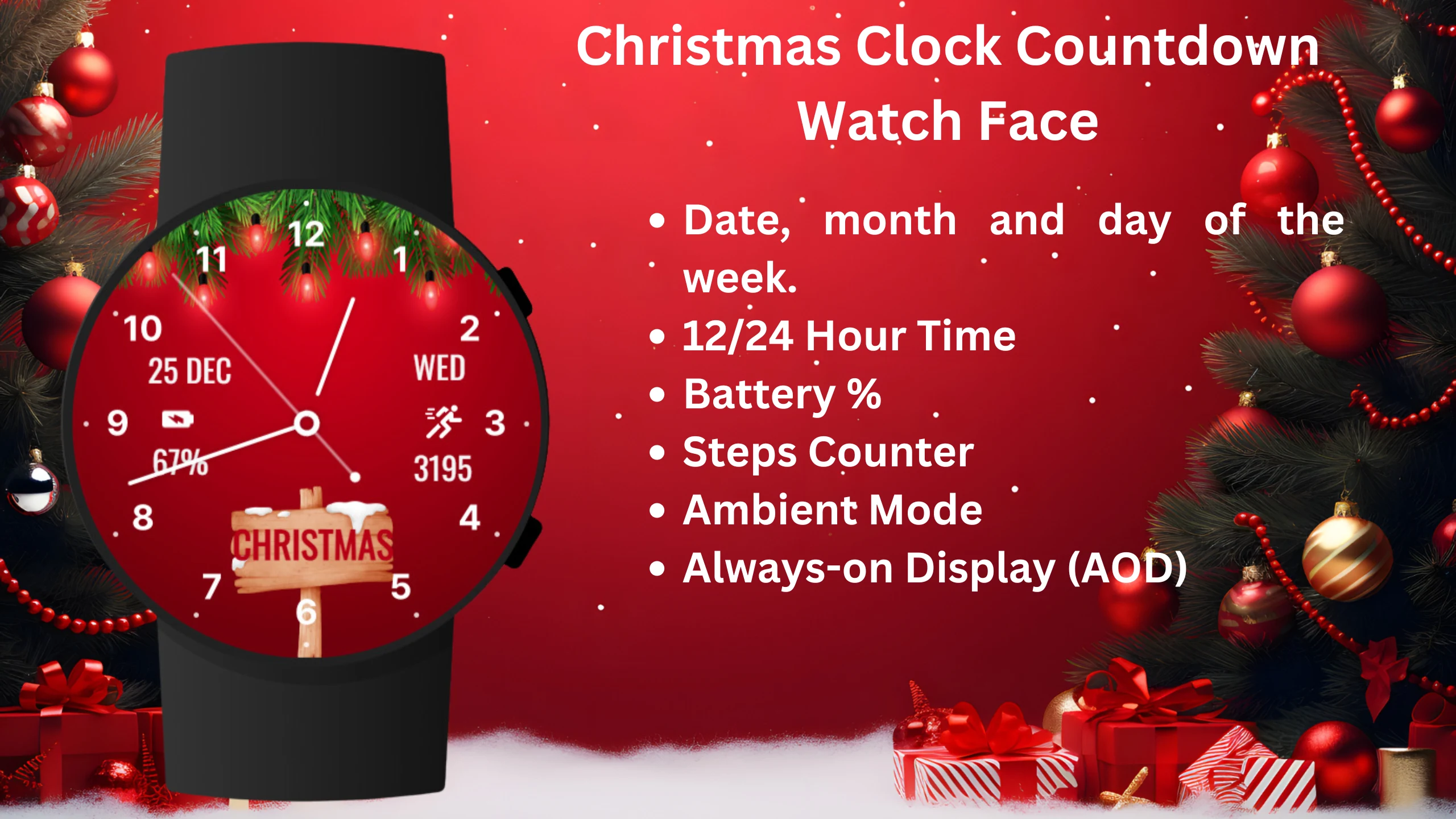 Christmas Clock Countdown screenshot